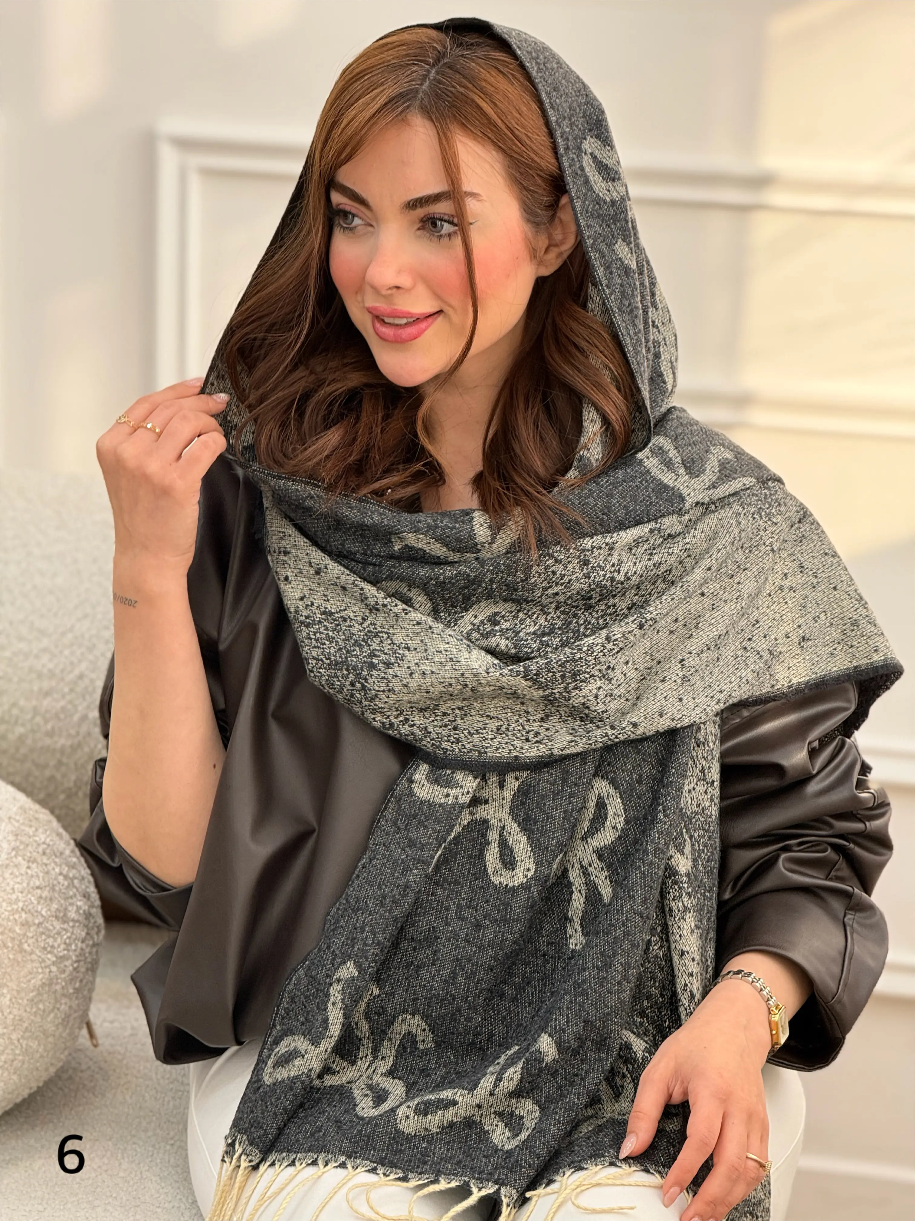 شال موهر طرح مارک